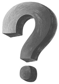 question mark